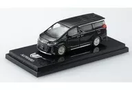1/64 トヨタアルファード HYBRID H30W カスタムバージョン(ブラック) [HJ642012BBK]