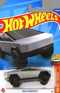 1/64 TESLA CYBERTRUCK (Silver) "Hot Wheels HW HOT TRUCKS" [HCV57]