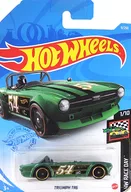 1/64 TRIUMPH TR6 #54 (verde x negro) "Hot Wheels HW RACE DAY" [GRX91-M7C6]