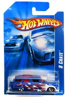 1/64 8 crate (azul x branco x vermelho) "Hot Wheels" [J8037-0717]