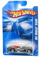 1/64 Austin Healey #124(グレー×シルバー) 「Hot Wheels STARS」 [M6985-0718]