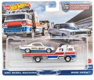 1/64 Transporter : Wide Open Loaded Vehicle : AMC Level Machine "Hot Wheels Team Transport" [HCR38]