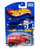 1/64 XS-IVE RESCUE (rojo x negro) "Hot Wheels 2001 FIRST EDITIONS" [28767-0910D1]