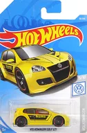 1/64 VOLKSWAGEN GOLF GTI (amarillo x negro) "Hot Wheels VOLKSWAGen" [FYF75-D7C3]