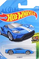 1/64 17 FORD GT (Blue x White) "Hot Wheels HW EXOTICS" [FJY04-D7C3]