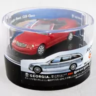 1/100 Mercedes-Benz CLK-Class (Red) "Georgia Mercedes-Benz Miniature Car Collection"