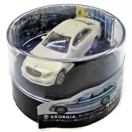 1/100 Mercedes-Benz S-Class (white) "Georgia Mercedes-Benz Miniature Car Collection"