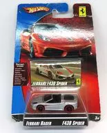 1/64 FERRARI F430 Spider #68(シルバー×レッド) 「Hot Wheels FERRARI RACER」