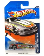 1/64 MUSTANG FUNNY CAR (Silver x White x Orange) "Hot Wheels DRAGSTERZ 11" [T 9976 07 A1]