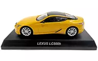 1/64 LEXUS LC500h (Yellow) "Lexus Mini Car Collection" [201803]