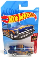 1/64 57CHEVY(藍色×黃色火焰圖案)"Hot Wheels HW FLAMES>[FYC41-D7C3]