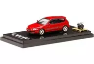 1/64 Honda CIVIC EG6 SiR-S(ミラノレッド) /エンジンディスプレイモデル付 [HJ641017SR]