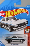 1/64 68 COPO CAMARO (blanco x negro x verde esmeralda) "Hot Wheels MUSCLE MANIA" [FYD06-D7C4]