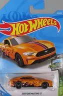 1/64 2018 FORD MUSTANG GT (laranja x preto x roxo) "Hot Wheels SPEED BLUR" [FYD37-D7C3]