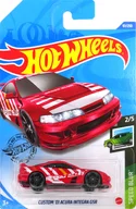 1/64CUSTOM'01ACURA INTEGRA GSR(紅×白×橙)"Hot Wheels SPEED BLUR>[GHF43-D7C5]