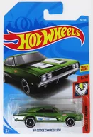 1/64 69 DODGE CHARGER 500 (Light Green Metallic x White x Black) "Hot Wheels MUSCLE MANIA" [FJX78-D7C3]