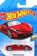 1/64 PORSCHE 918 SPYDER (Red) "Hot Wheels Factory Fresh" [FJY16-D7C3]