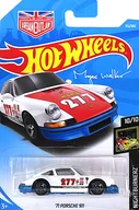 1/64 71 PORSCHE 911 #277 (branco, vermelho e azul) "Hot Wheels NIGHTBURNERZ" [FJV41-D7C3]