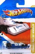 1/64 TYRRELL P34 SIX WHEELER #3(ホワイト×ブルー) 「Hot Wheels 2010 HW PREMIERE」 [R6451-A7A0]