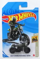1/64 DUCATI SCRAMBLER HOT WHEELS EDITION (verde x preto) "Hot Wheels BAJA BLAZERS" [GTB60-M7C5]