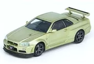 1/64 Nissan Skyline GT-R (R34) V-Spec II Nur Millennium Jade [IN64-R34VS-MJADE]