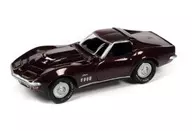 1/64 1969 シェビー コルベット(バーガンディ) 「Johnny Lightning Muscle Cars USA」 [JLSP291A]