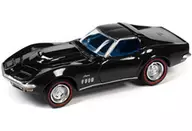 1/64 1969 Chevy Corvette (azul metálico) "Johnny Lightning Muscle Cars USA" [JLSP291B]