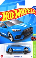 1/64 FORD FOCUS RS (azul claro x blanco) "Hot Wheels HW HATCHBACKS" [HCV28-M7C8]