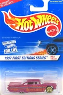 1/64 1959CHEVY IMPALA (Violet x Orange) "Hot Wheels 1997 FIRST EDITIONS SERIES" [16670-0910G1]