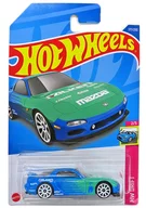 1/64 95 MAZDA RX-7 (azul x verde) "Hot Wheels HW DRIFT" [VHC 86-M7C5]