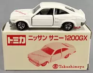 1/56 Nissan Sunny 1200 gx (White) "Tomica" Takashimaya special order