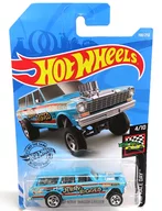 1/64 64 NOVA WAGON GASSER(ライトブルー×レッド) 「Hot Wheels HW RACE DAY」 [FYB75-D7C3]