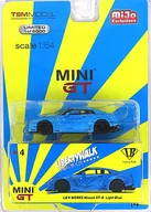 1/64 LB★WORKS Nissan GT-R R35 Type 1 Rear Wing ver.II LHD/USA(淺藍色)"MINI GT系列No.4"[MGT00004-MJ]