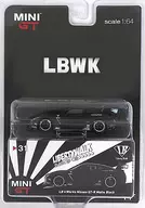 1/64 LB★WORKS Nissan GT-R R35 Type 1 Rear Wing ver. 1(マットブラック) 「MINI GTシリーズ No.31」 [MGT00031-LB]