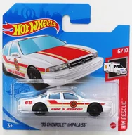 1/64 '96 CHEVROLET IMPALA SS #68 (blanco x rojo x naranja) "Hot Wheels HW RESCUE" [GTB12-M521]