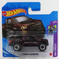 1/64 ’17 FORD F-150 RAPTOR(ワインレッド×ブラック) 「Hot Wheels HW TORQUE」 [GTB91-M521]