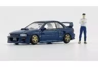 1/64 スバル インプレッサ WRX GC8 TYPE-R カスタム ID (RHD) フィギュア付 [64B0077]