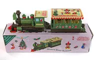 Western River Railway Disney Festival Winter 2022 Ver. (Green x Beige) "Tomica Disney Vehicle Collection" Tokyo Disney Resort limited