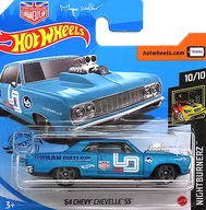 1/64 ’64 CHEVY CHEVELLE SS(ライトブルー) 「Hot Wheels NIGHTBURNERZ」 [GHD15]