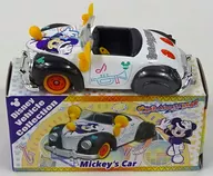Mickey's Car Club Mouse Beat Ver. (White x Yellow x Black) "Tomica Disney Vehicle Collection" tóquio Disney Resort Limited