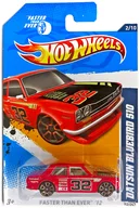 1/64 DASTON BLUEBIRD 510 #32 (Red x Black) "Hot Wheels FASTER THAN EVER" 12 "[V5398-09A0B]