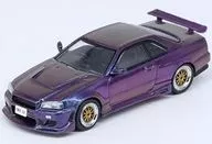 1/64 Nissan Skyline R34GTT Magic Purple Interntional MotorXpo Hong Kong 2022 Event Only Model [IN64-R34GTT-IMX22]