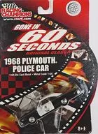 1/64 1968 PLYMOOUTH POLICE CAR(ブラック×ホワイト) 「60セカンズ」 [76225]