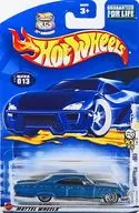 1/64 PONTIAC BONNEVILLE 1965(金屬藍色×銀色)"Hot Wheels GUARANTEED FOR LIFE>[56353-0710]