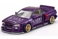 1/64 Nissan Skyline GT-R R34 Kaido Works V1(右侧方向盘)"迷你GT系列>[KHMG048]"