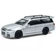 1/64 Nissan Stagea (Silver) [PR64-NR34-STSIL]