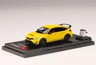 1/64 honda Civic TYPE R FL5 (Amarelo/Cor Personalizada) com Modelo de Exibição do Mecanismo [HJ641063Y]