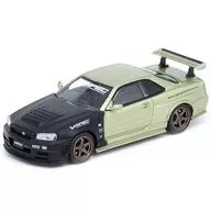 1/64 Nissan Skyline GT-R (R34) M-SPEC NUR Tuned by NISMO OMORI FACTORY [IN64-R34MS-NOF]