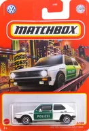 1/64 1976 VOLKSWAGEN GOLF MK1 POLIZEI(ホワイト×グリーン) 「MATCHBOX」 [GVX43]