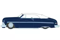 1/64 1950 Mercury Eight Chopped Top Convertible(ダークブルーメタリック×ライトブルーピンストライプ×ホワイト) 「California Lowriders Series 4」 [63050]